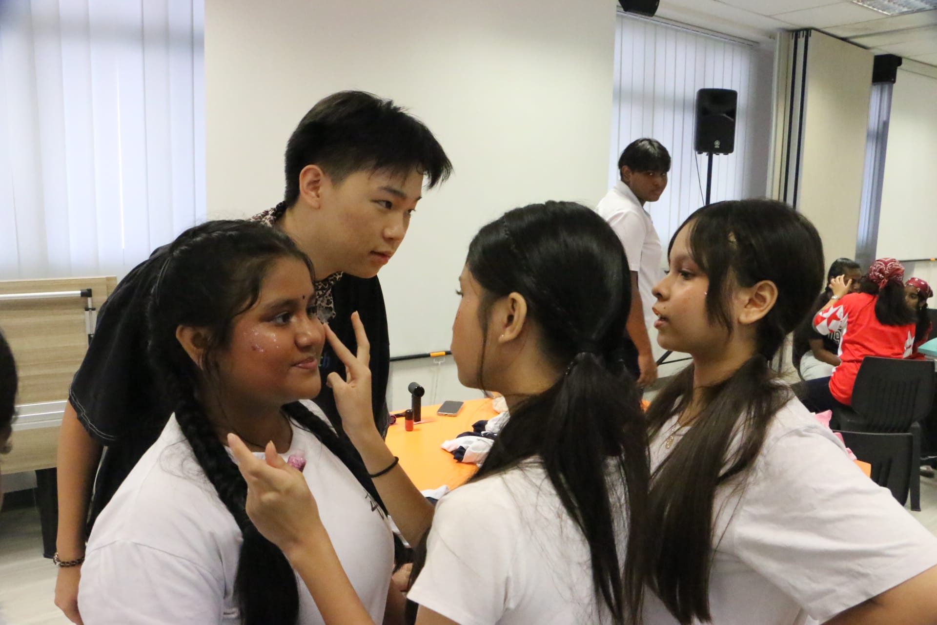Getting ready for the performance